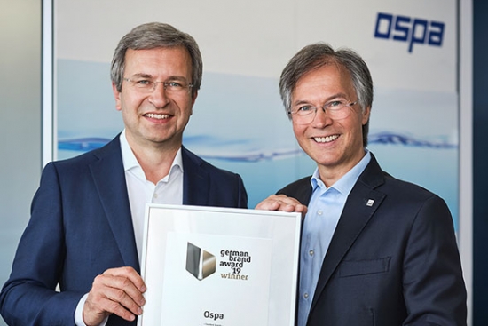 German Brand Award 2019 goes to Ospa